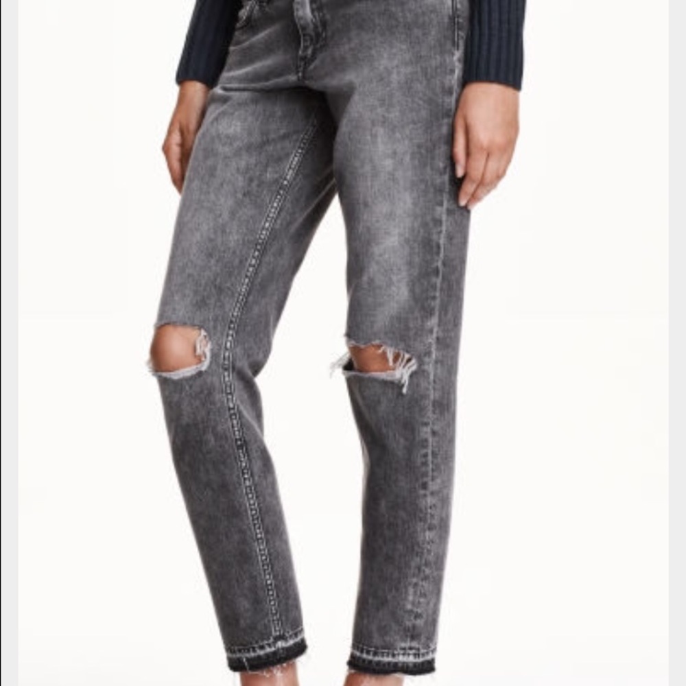 COPY - Girlfriend fit low waist ankle denim